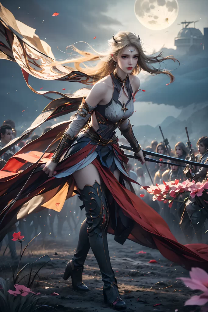 AI绘画 1049 斗罗大陆-千仞雪[30P/169M]插图1