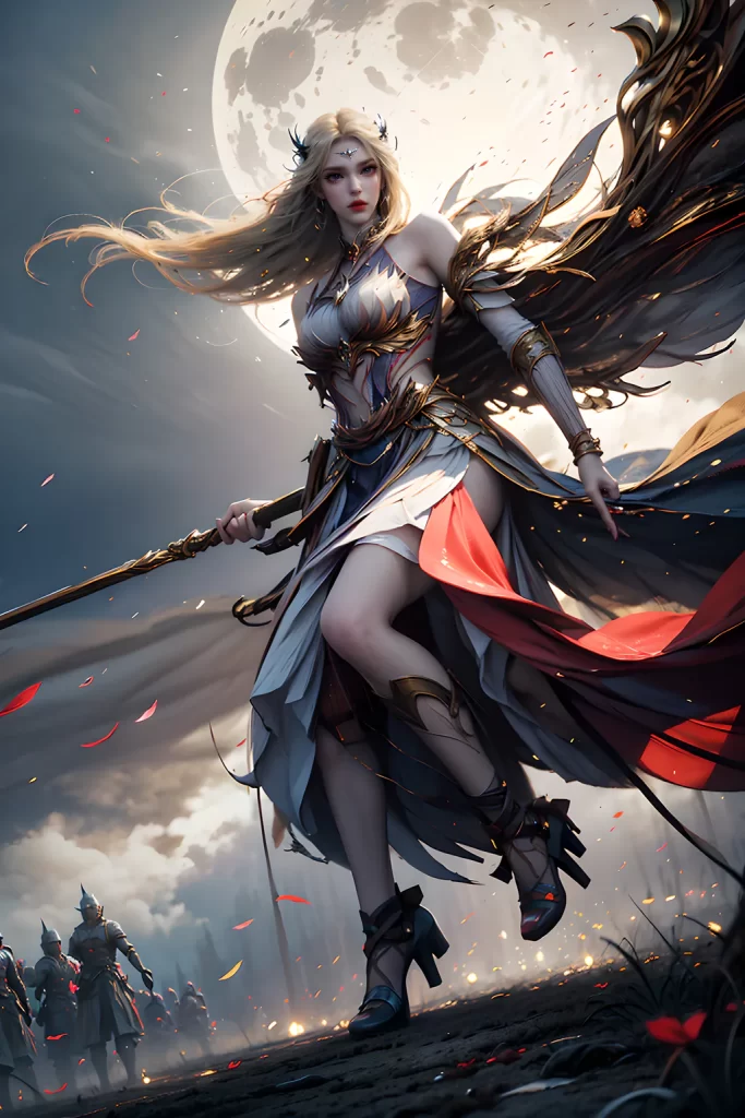 AI绘画 1049 斗罗大陆-千仞雪[30P/169M]插图2