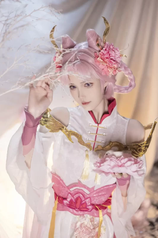 花兮_honoka NO.016 - 王者荣耀 嫦娥 拒霜思[14P/136MB]-无料摄影圈