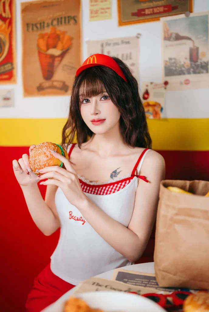 鹿八岁 NO.033 – 麦门打工日记[17P/490MB]插图1