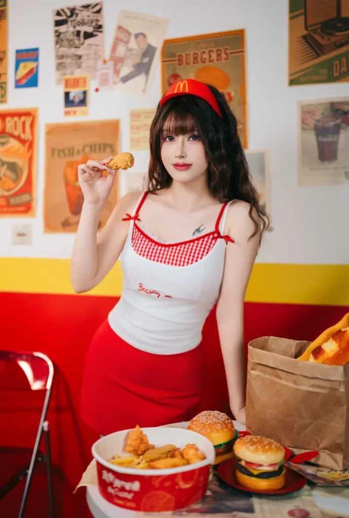 鹿八岁 NO.033 – 麦门打工日记[17P/490MB]插图3