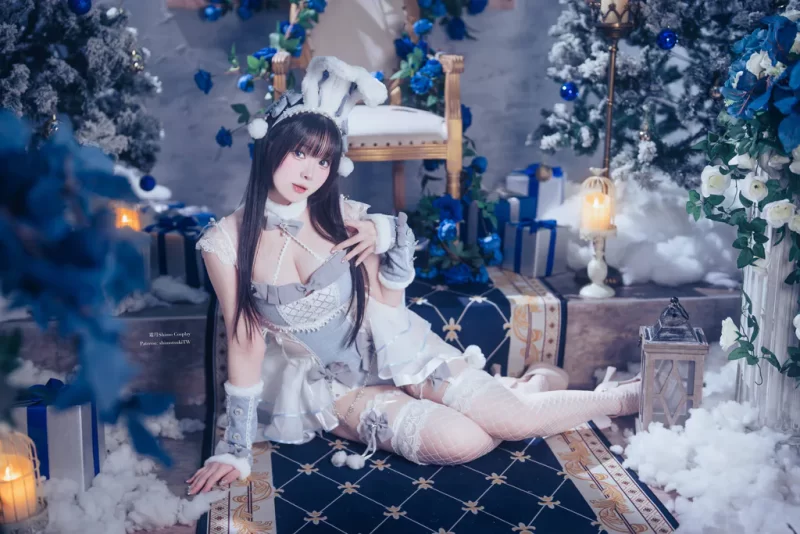 霜月shimo NO.132 - 蕾丝兔兔[16P/3V/148MB]-无料摄影圈