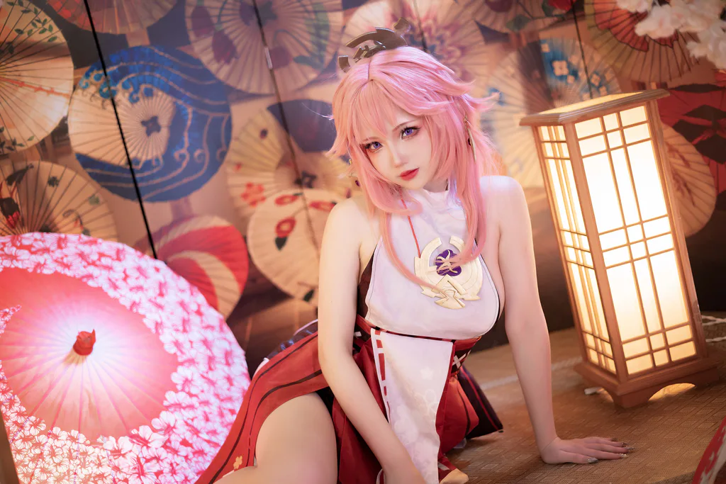 雪晴Astra NO.084 – 原神 八重神子[60P/2V/1.67GB]插图