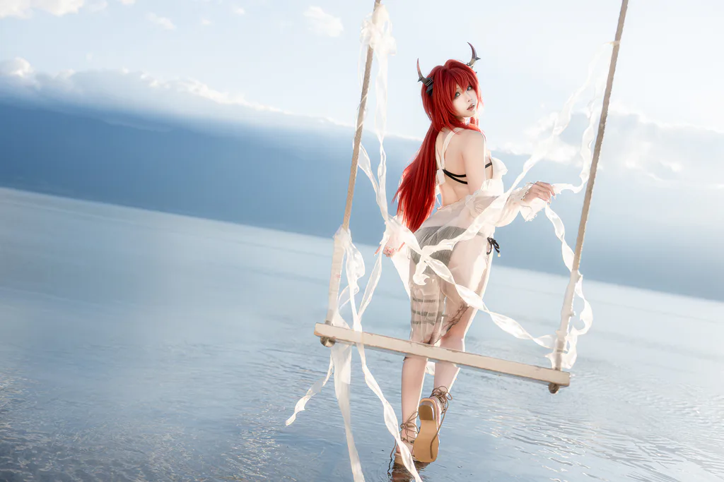 纸悦Etsu_ko NO.014 – 明日方舟 史尔特尔 泳装[37P/407MB]插图