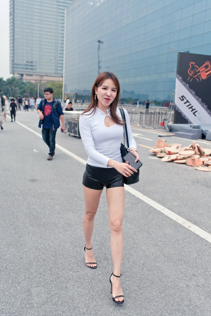 精选街拍 No.477 极品长腿性感一字带凉高（四） [70P]插图