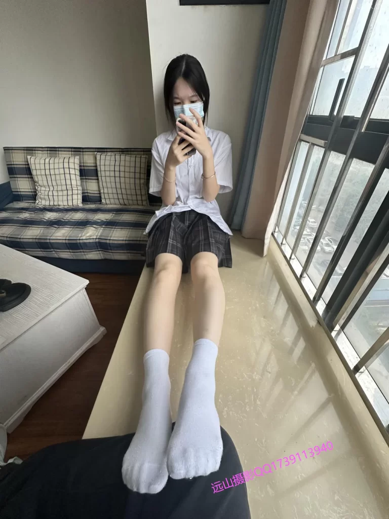 远山摄影JK皮鞋白袜子裸足[130P/1V/351M]插图2