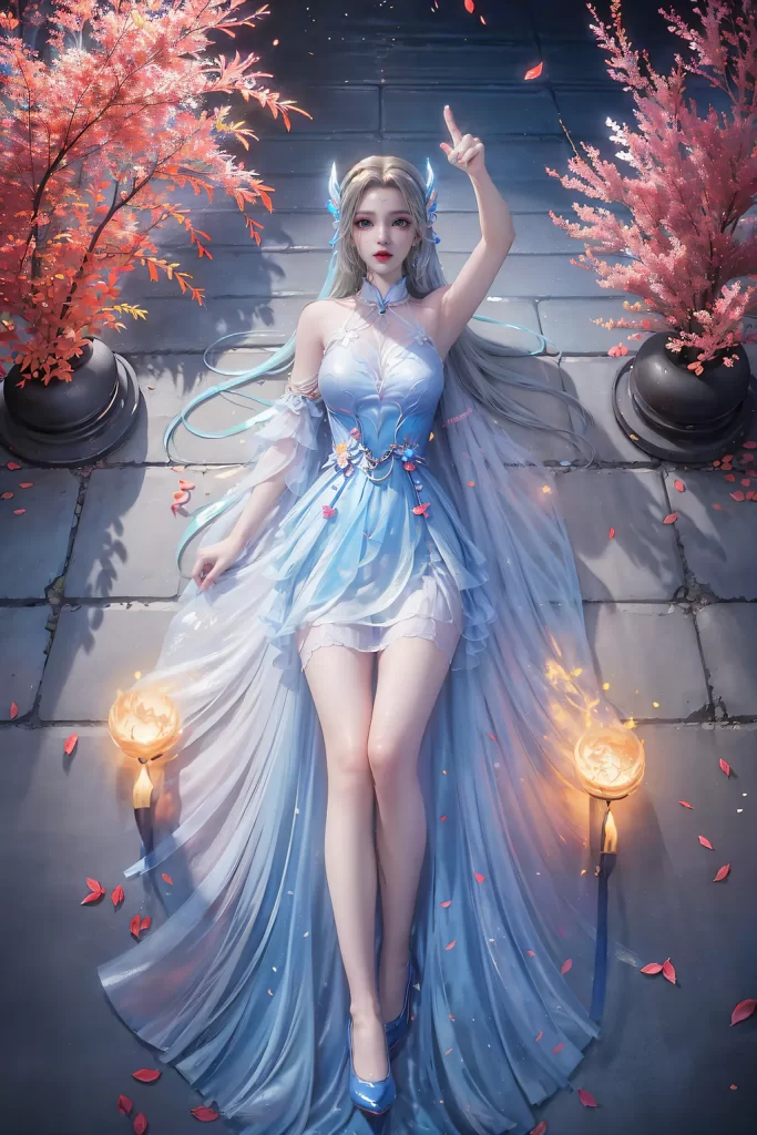 AI绘画 1064 独步逍遥-雪言[30P/297M]插图