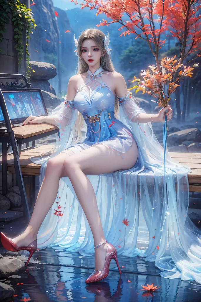 AI绘画 1064 独步逍遥-雪言[30P/297M]插图1