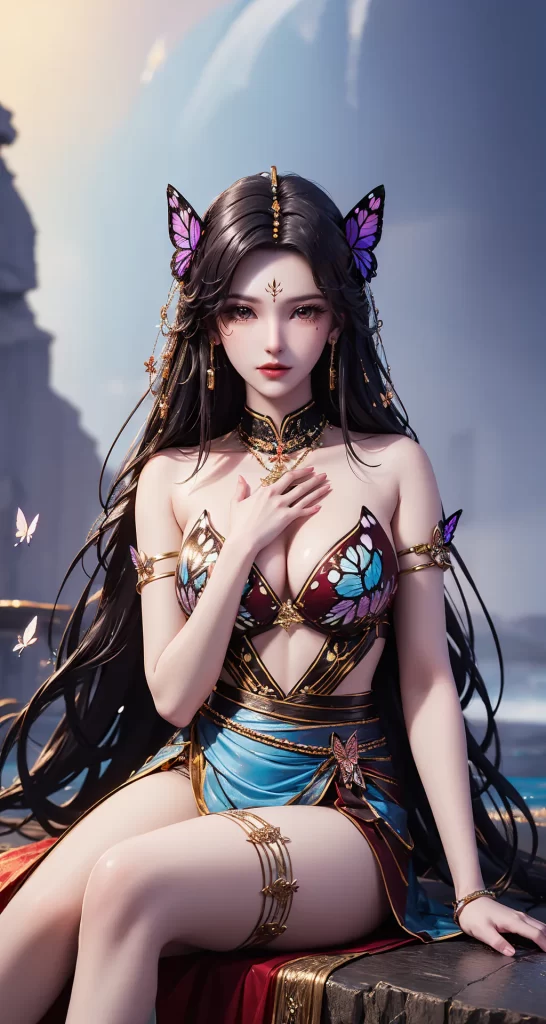 AI绘画 1065 神印王座-冷筱[37P/96M]插图3