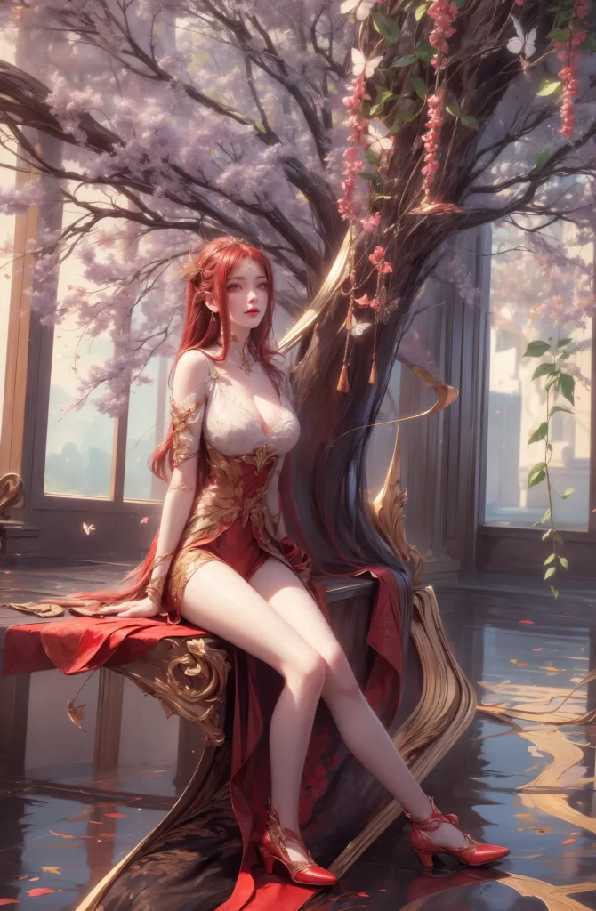 AI绘画 1068 完美世界-红凰[15P/127M]插图2