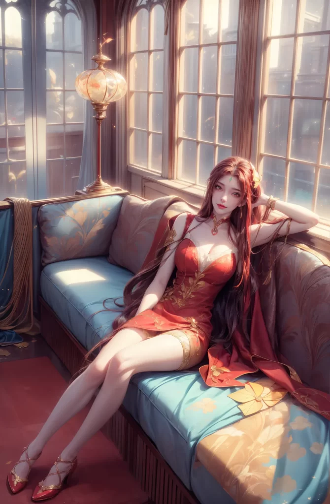 AI绘画 1068 完美世界-红凰[15P/127M]插图3