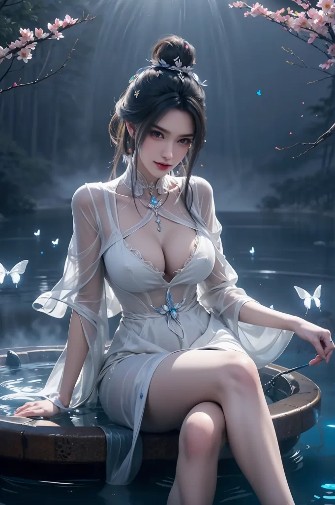 AI绘画 1069 诛仙-陆雪琪[16P/398M]插图1