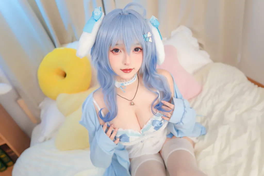 神楽板真冬 NO.278 – 甘雨降临[75P/2V/816MB]插图2