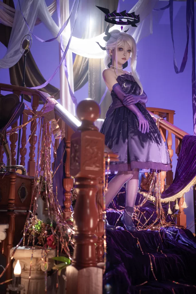 矢量鱼 NO.021 – 蔚蓝档案 空崎日奈连衣裙[34P/259MB]插图1