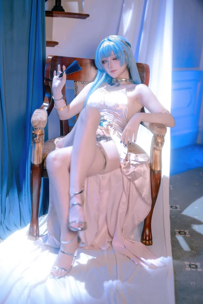 屿鱼 NO.060 – 胜利女神 妮姬 海伦 礼服[60P/535MB]插图3