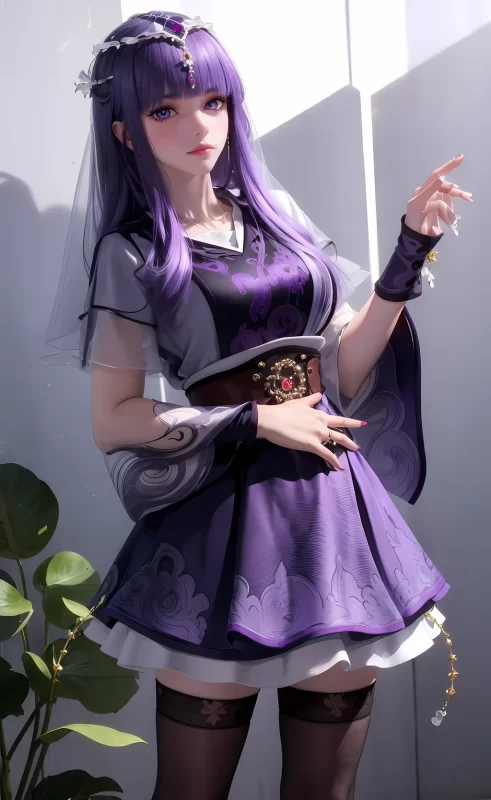 AI绘画 1074 秦时明月-少司命[78P/970M]-无料摄影圈