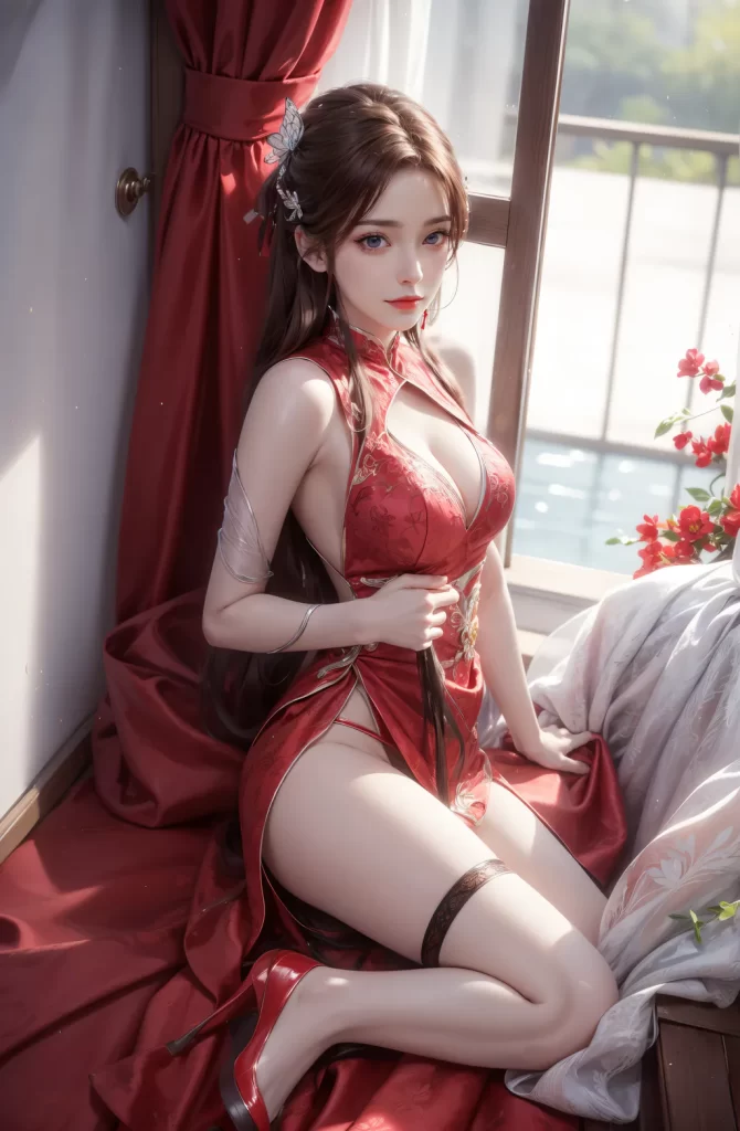 AI绘画 1076 完美世界-火灵儿[21P/158M]插图2