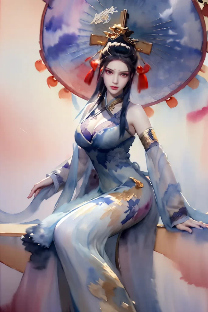 AI绘画 1082 画江湖不良人-女帝[144P/85M]插图3