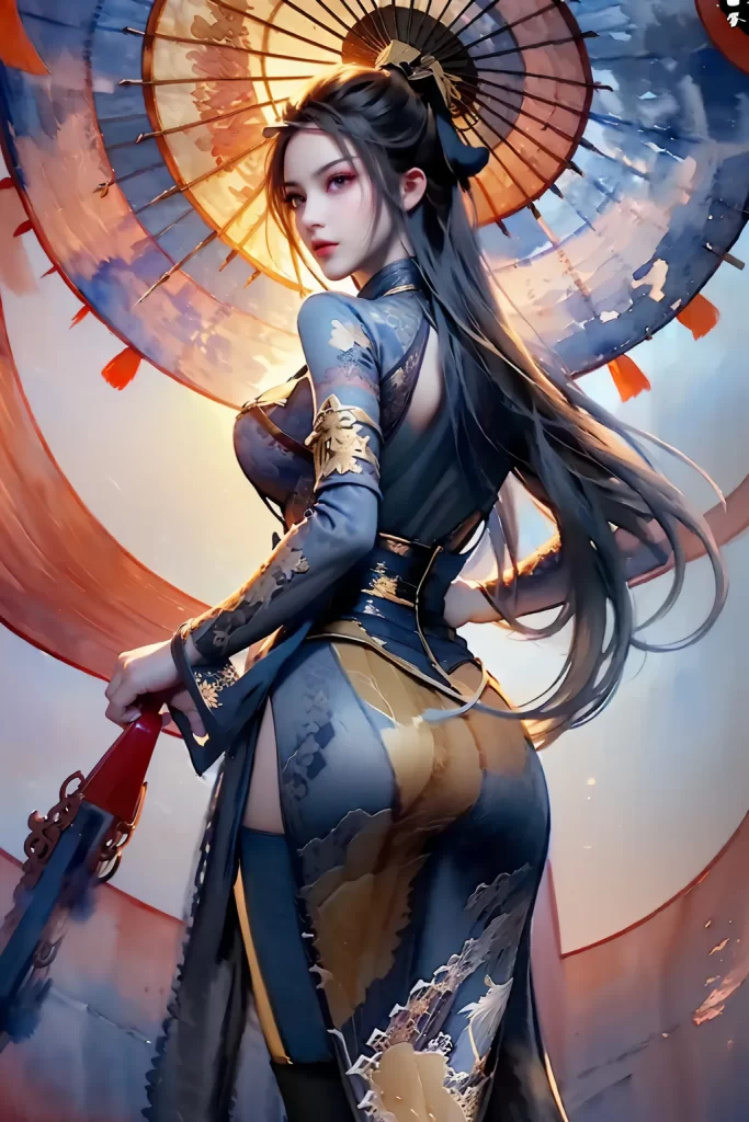 AI绘画 1082 画江湖不良人-女帝[144P/85M]插图1