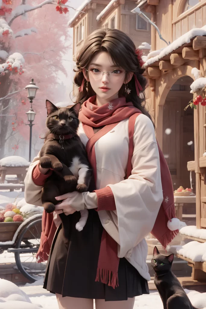 AI绘画 1086 完美世界-火灵儿[80P/520M]插图1