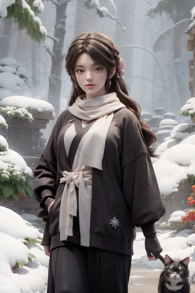 AI绘画 1086 完美世界-火灵儿[80P/520M]插图2