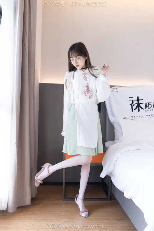 [BoBoSocks袜啵啵]NO.674 稚予-高跟凉鞋、薄白丝、裸足[145P/1V/5.17GB]-无料摄影圈