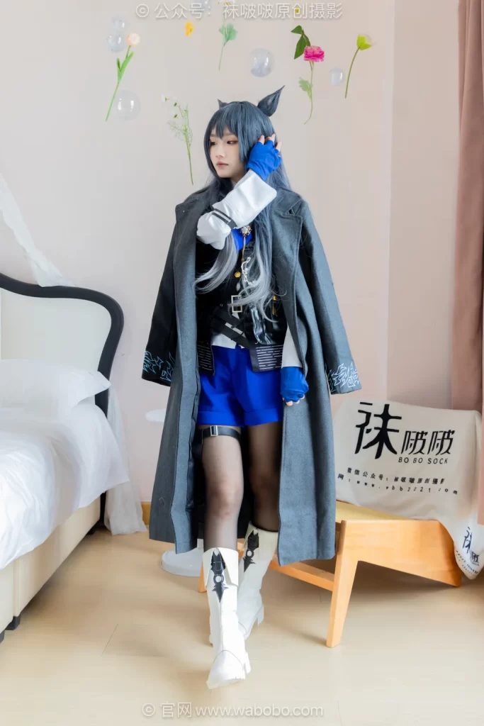 [BoBoSocks袜啵啵]NO.675 甜甜圈-靴子、纯白棉袜、薄黑丝[152P/1V/6.37GB]插图2