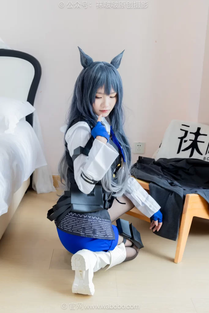 [BoBoSocks袜啵啵]NO.675 甜甜圈-靴子、纯白棉袜、薄黑丝[152P/1V/6.37GB]插图3