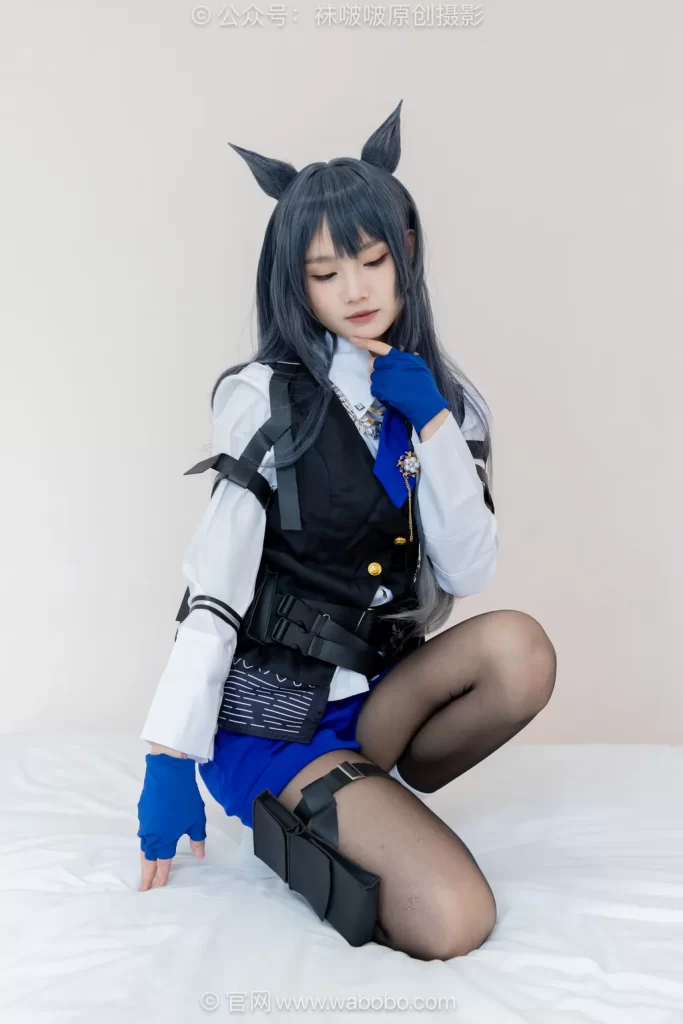 [BoBoSocks袜啵啵]NO.675 甜甜圈-靴子、纯白棉袜、薄黑丝[152P/1V/6.37GB]插图