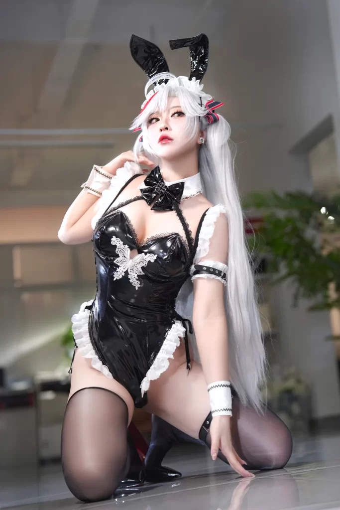 半半子 NO.077 – 歐根親王Bunny[62P/7V/762MB]插图2