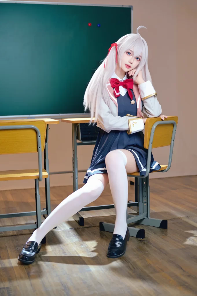 Shika小鹿鹿 NO.120 – 艾莉同学[38P/357MB]插图2