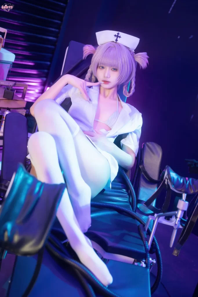 柒柒要乖哦 NO.067 – 彻夜之歌 护士服小荠[100P/834MB]插图1