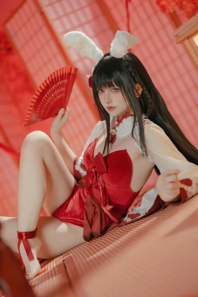 屿鱼 NO.063 – 碧蓝航线 大山 祈愿的巫女兔[58P/339MB]插图2