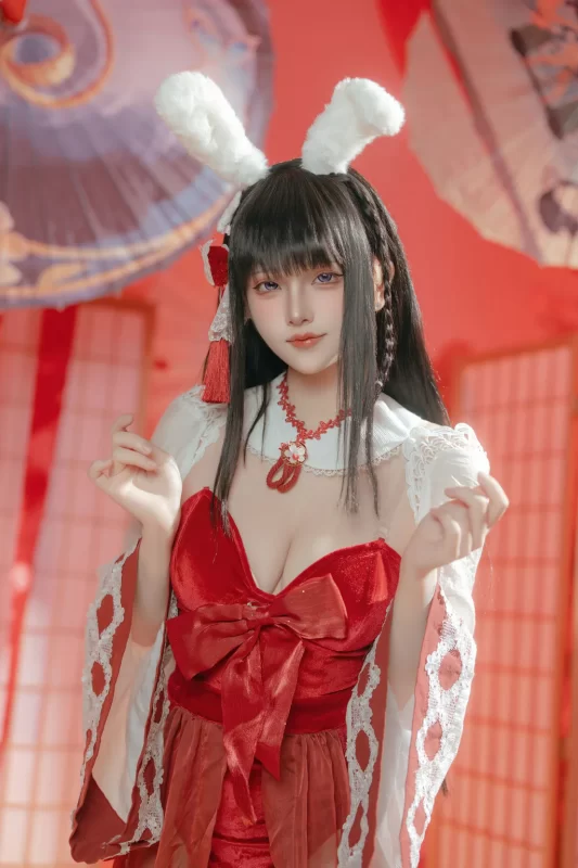 屿鱼 NO.063 - 碧蓝航线 大山 祈愿的巫女兔[58P/339MB]-无料摄影圈