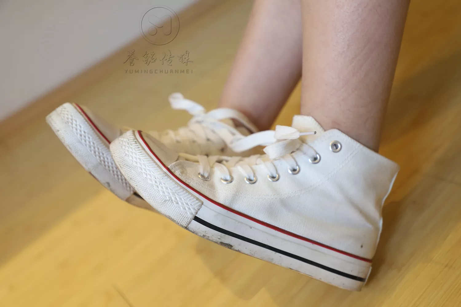 [誉铭传媒]袜足摄影 2019年 NO.017 爱心白棉袜[148P/1V/1.23GB]插图2