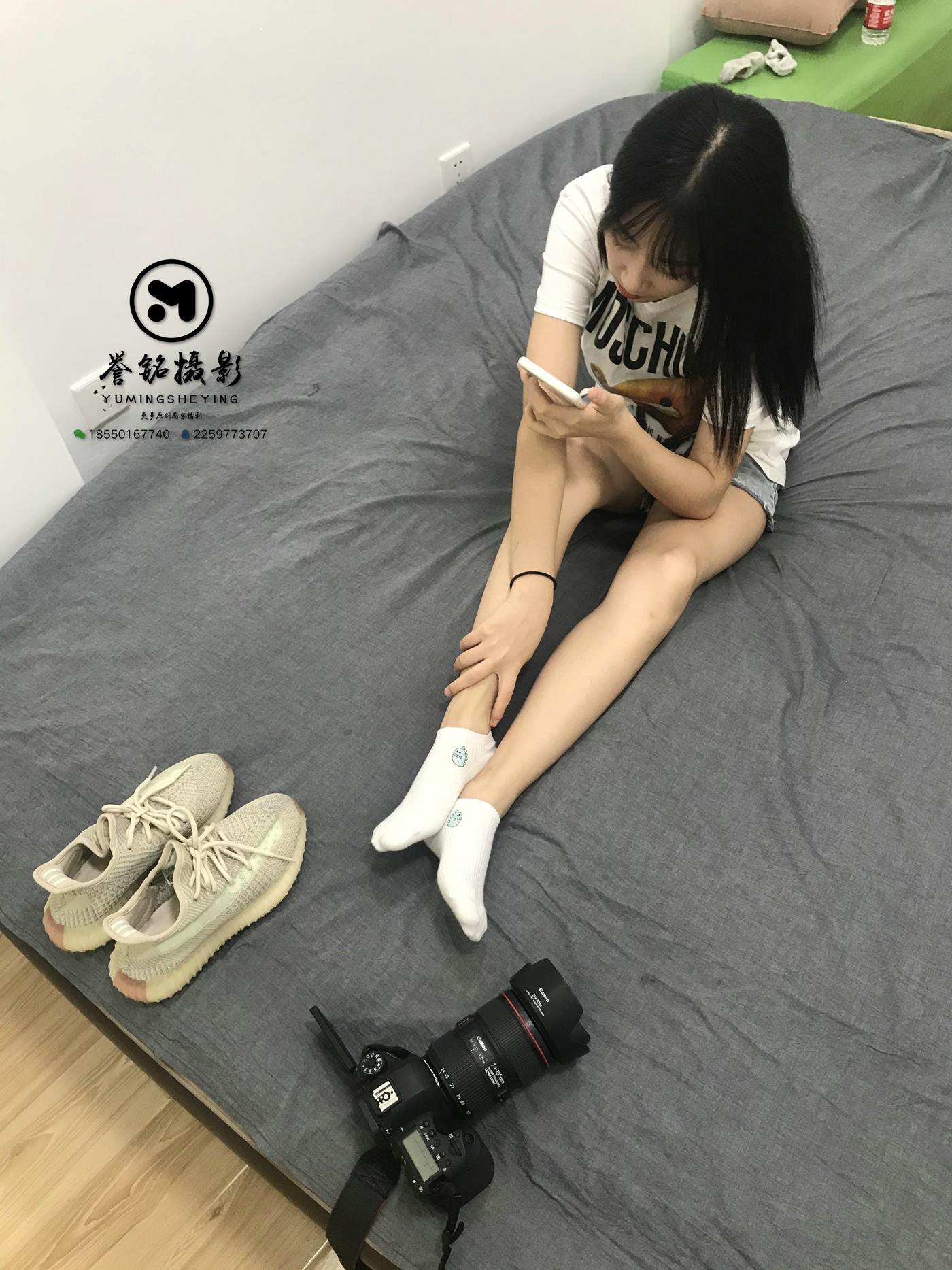 [誉铭传媒]袜足摄影 2020年《06月 幕后作品》[38P/8V/676MB]插图3