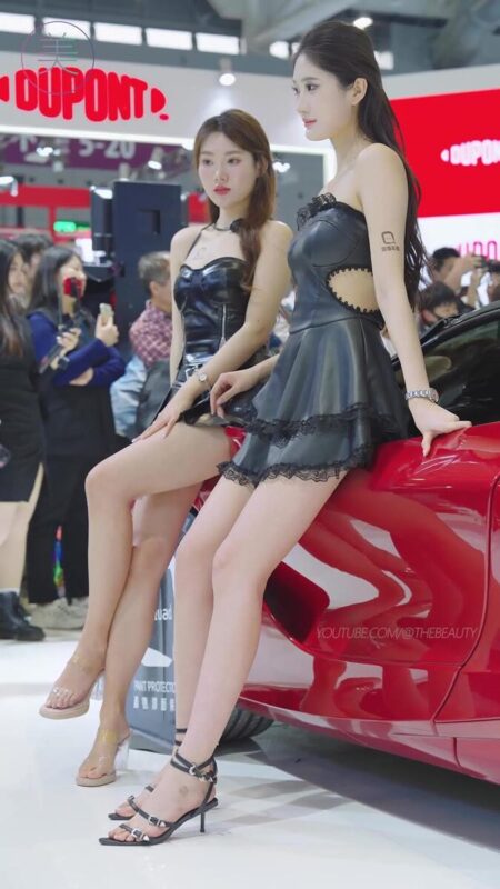 NO.1300 2024 深圳改装车展 Auto Salon 车模抖音网红随拍 129[1V/221MB]-无料摄影圈