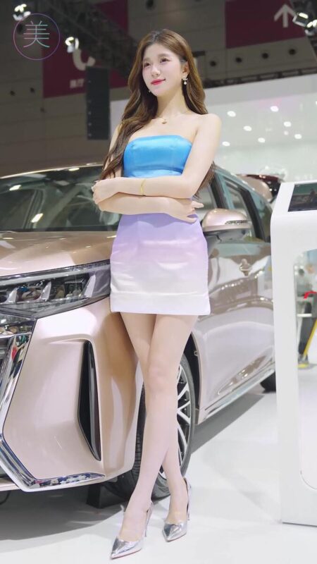 NO.1304 2024 深圳粤港澳大湾区车展 Model 车模随拍 98[1V/256MB]-无料摄影圈