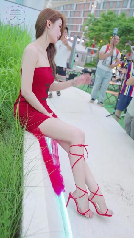 NO.1323 2024 深圳粤港澳大湾区车展 Model 车模随拍 117[1V/412MB]-无料摄影圈