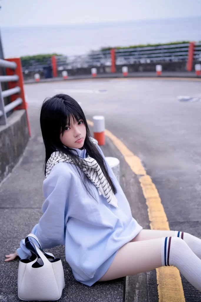桜桃喵 NO.187 – 蓝[20P/369MB]插图3