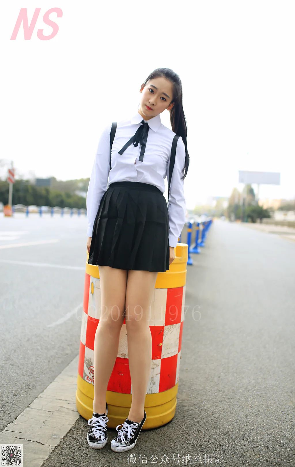 [纳丝摄影]0100 A＋妹 学妹肉丝[63P/328MB]插图1