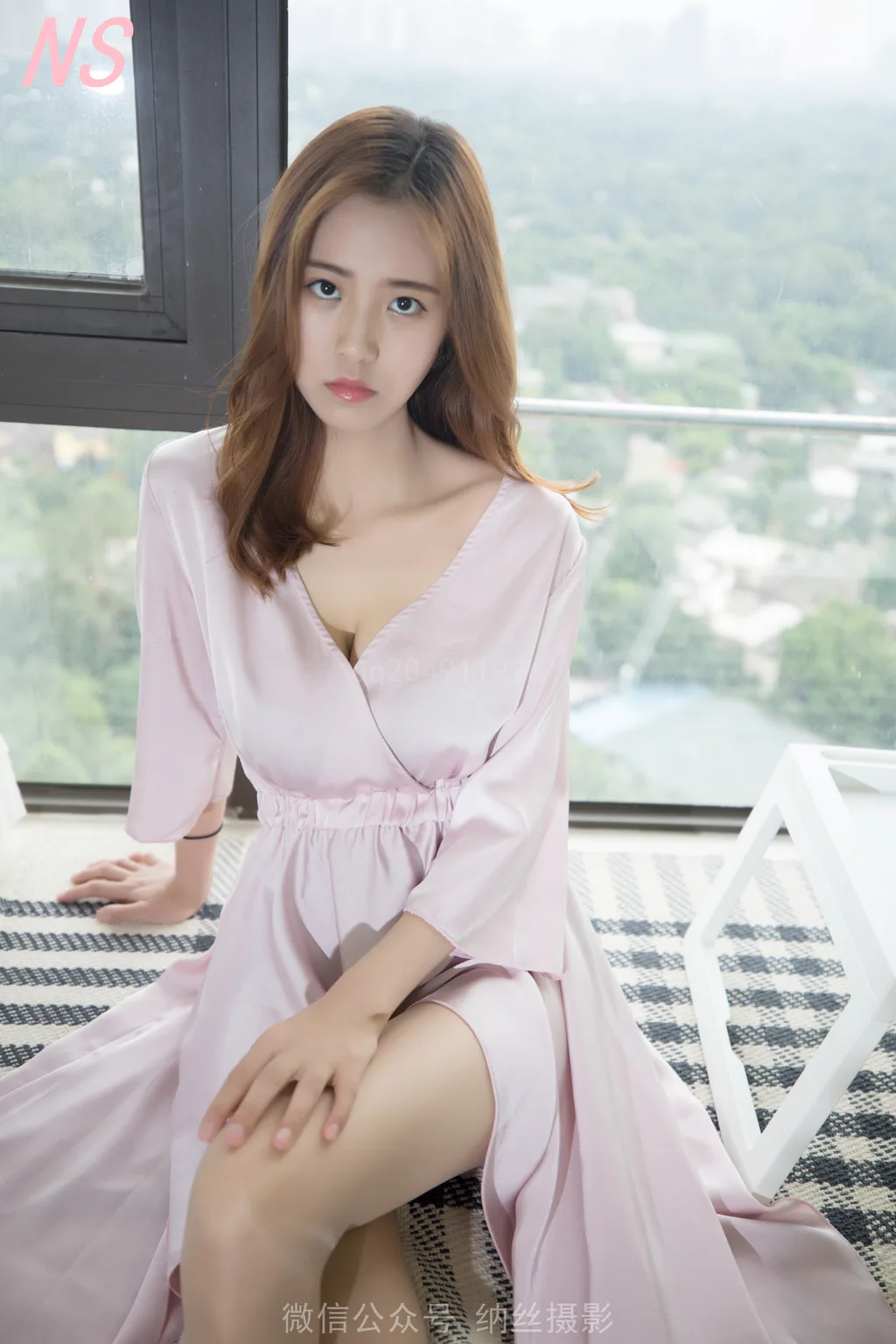 [纳丝摄影]0122 美女主播寒霜 睡衣[91P/773MB]插图1