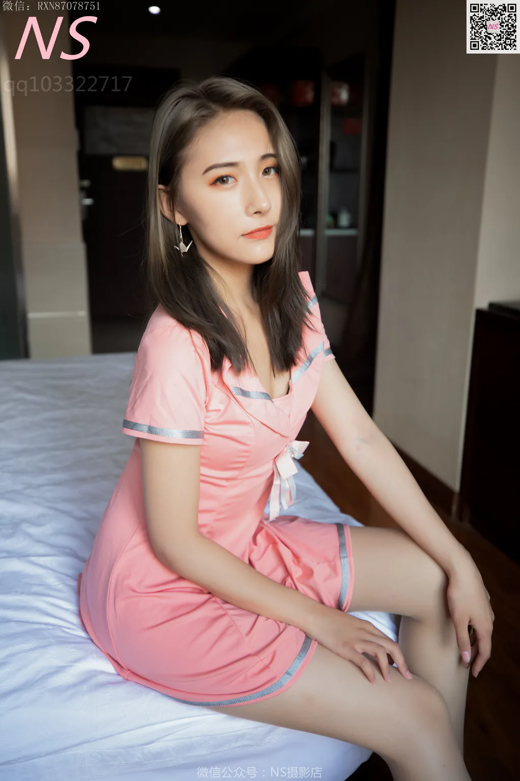 [纳丝摄影]0142 小允儿 明星脸丝袜美腿[63P/443MB]插图1