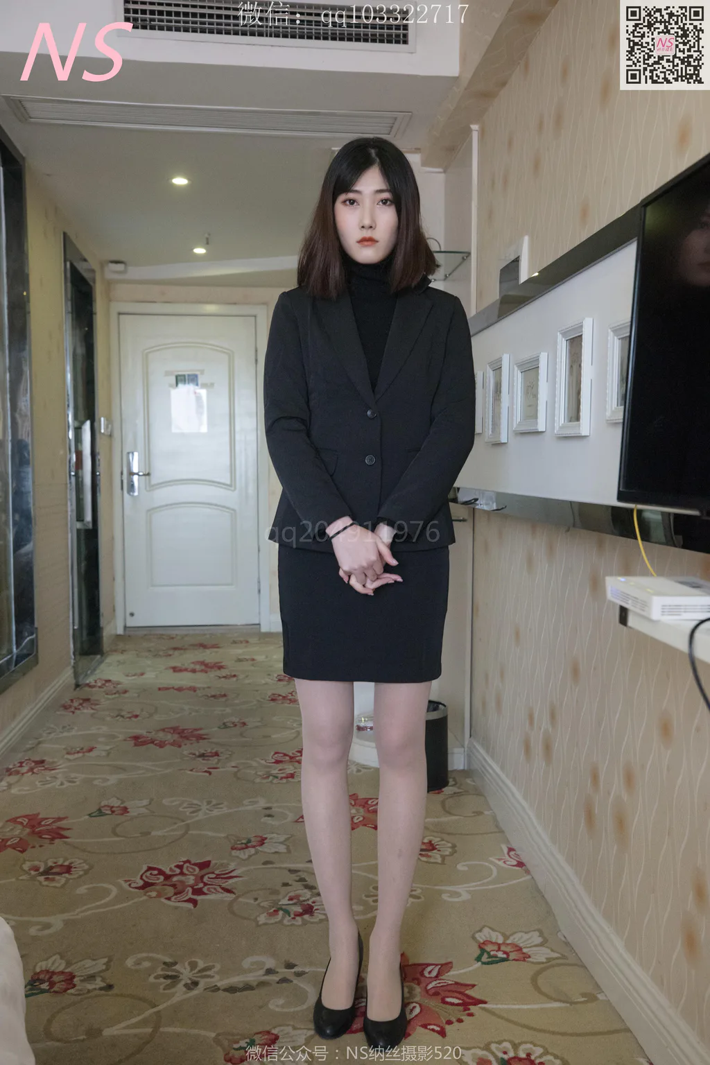 [纳丝摄影]0159 小鹿鹿的礼仪丝袜丝足[74P/229MB]插图1