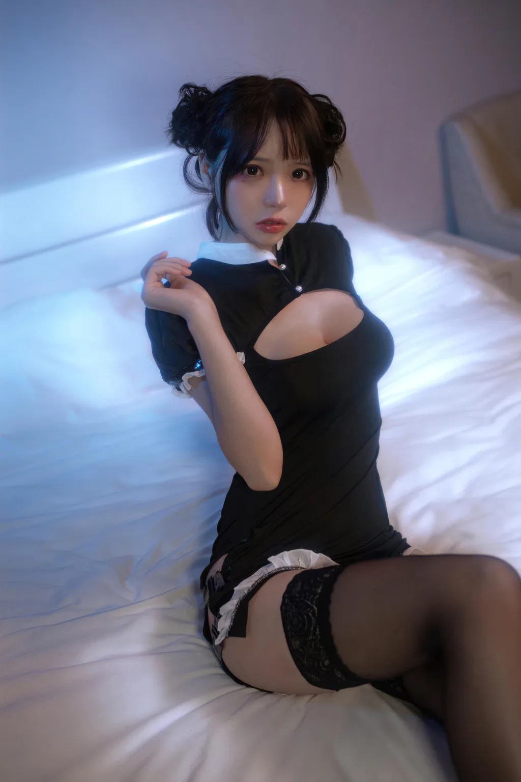 疯猫ss NO.156 – 黑色护士[40P/370MB]插图1