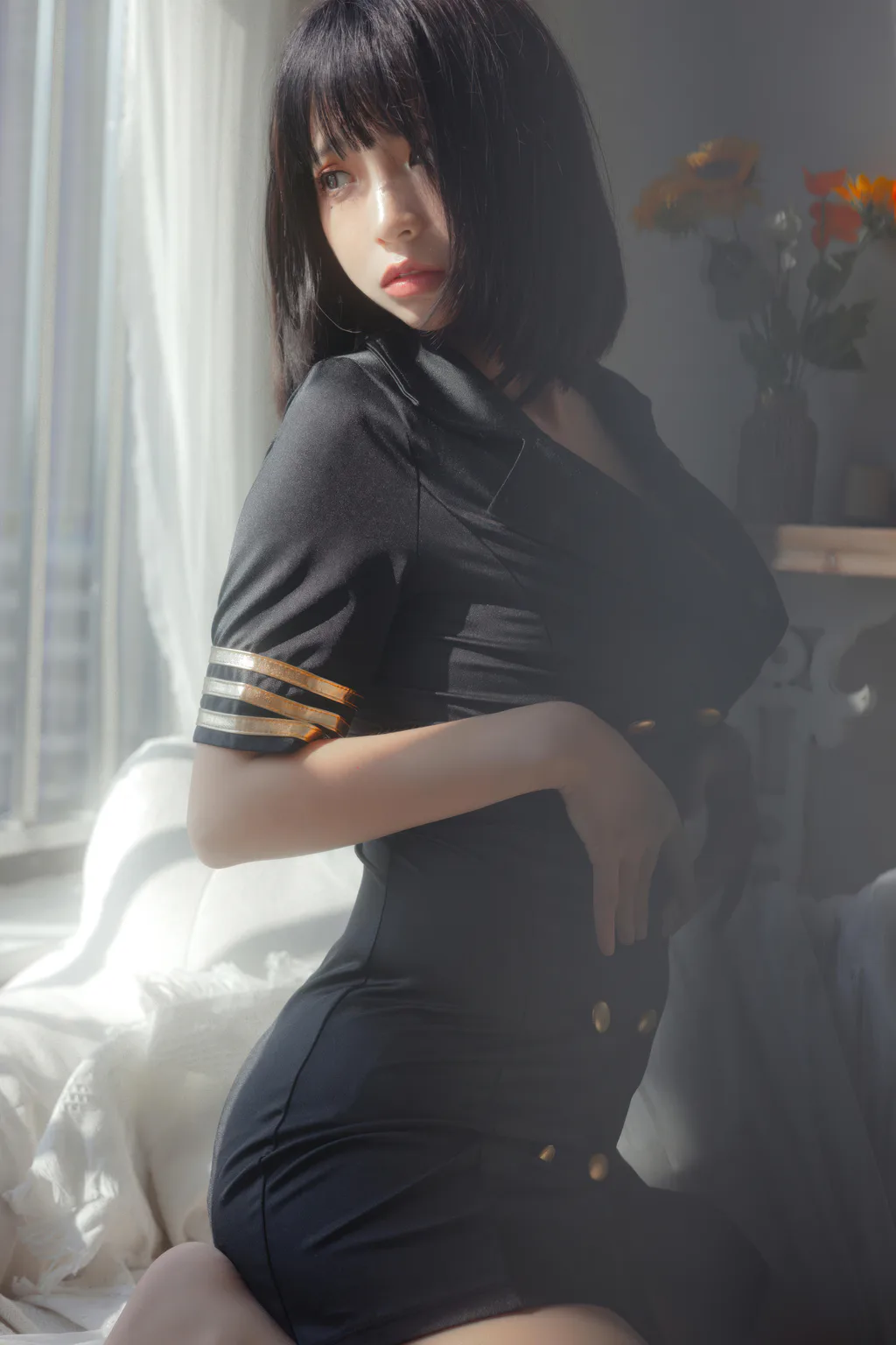 疯猫ss NO.158 - 黑色制服[40P/284MB]-无料摄影圈