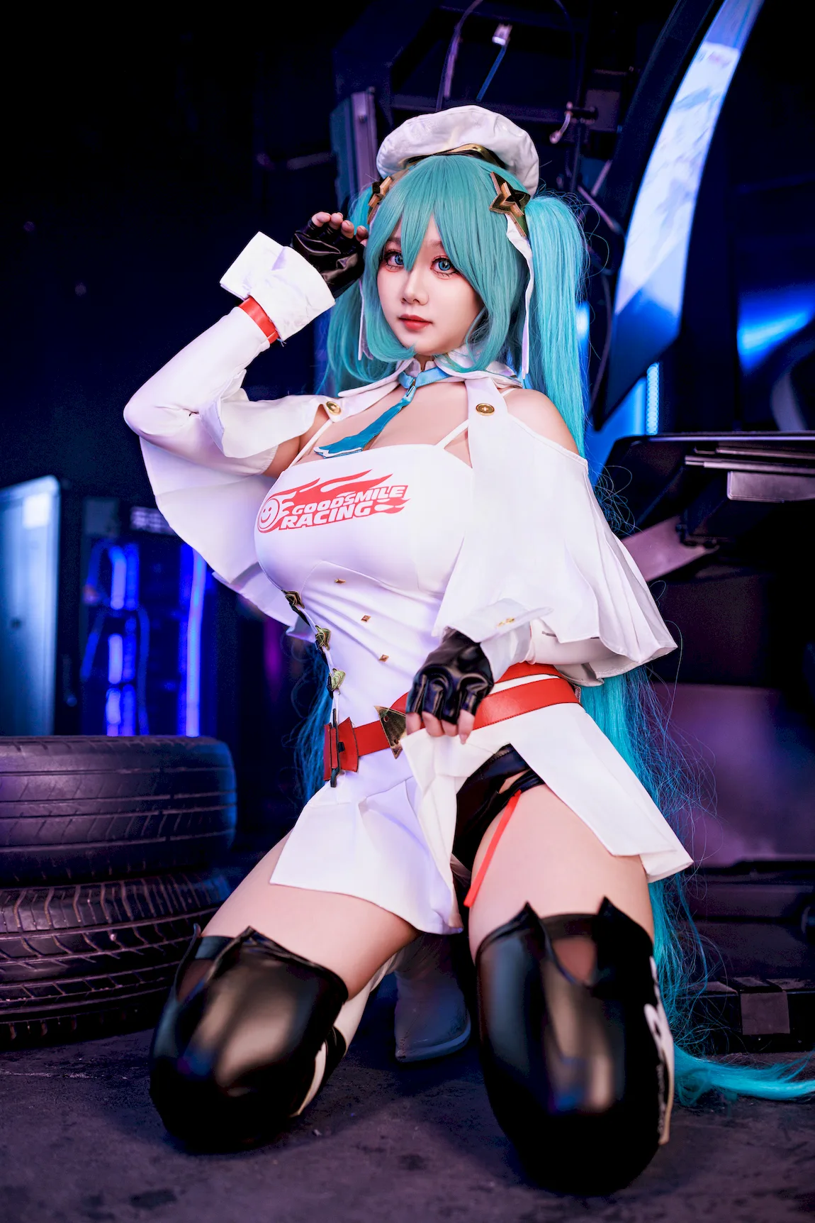 阿雪雪 NO.032 – 赛车MIKU[31P/231MB]插图1