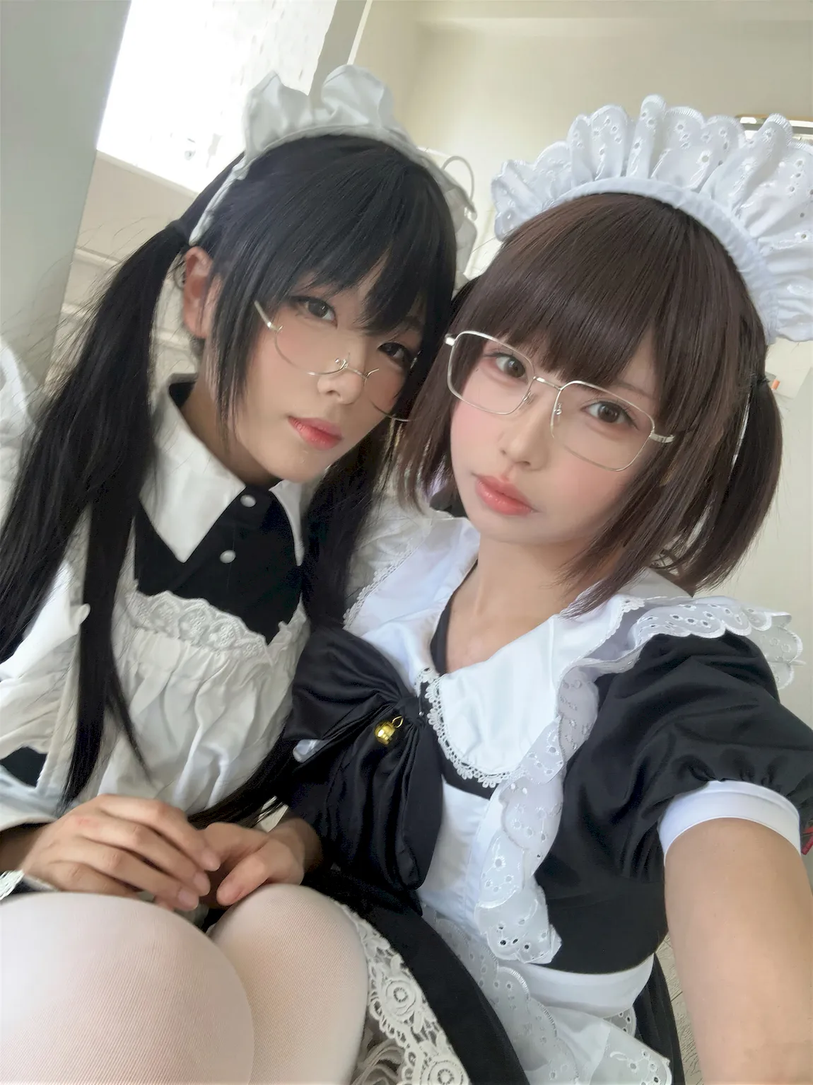 十万珍吱伏特 NO.009 x 轩萧学姐 - 双人女仆[110P/1V/1.27GB]-无料摄影圈