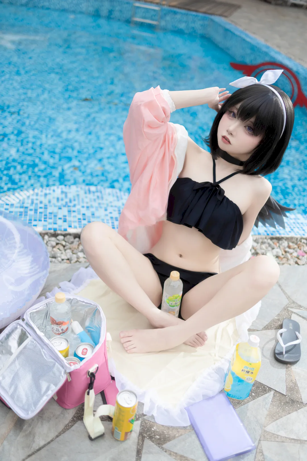 纸悦Etsu_ko NO.025 – 碧蓝档案 水真白[28P/246MB]-无料摄影圈