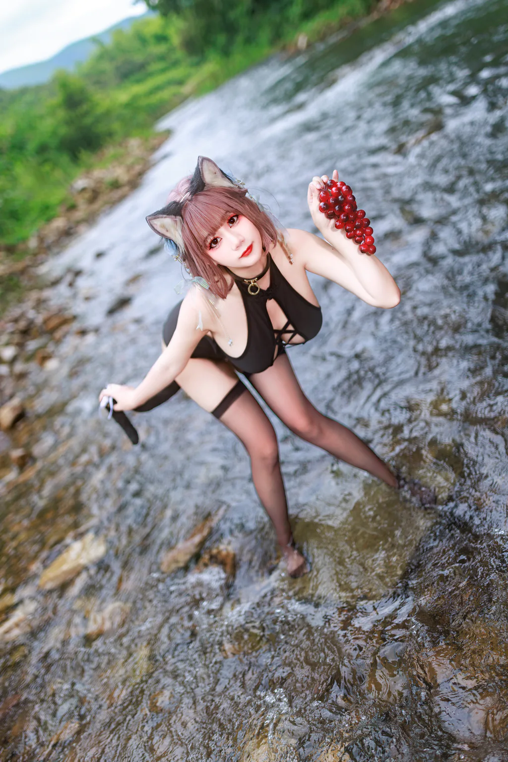阿雪雪 NO.036 – 戏水猫猫[22P/328MB]插图1